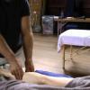 Massage: front of the leg