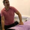 Hot Stone Massage: sacral stone  prone position