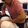 Strain counterstrain and mobilization for lower back